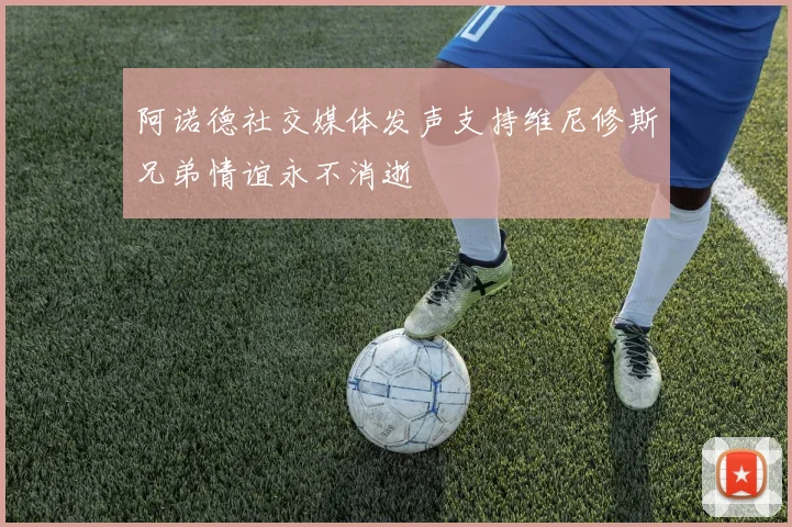 阿诺德社交媒体发声支持维尼修斯兄弟情谊永不消逝